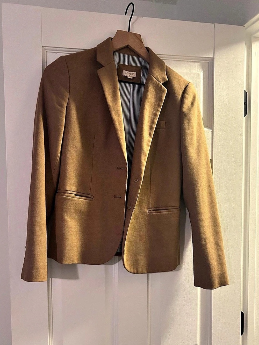Women’s J.Crew Tan Blazer Size 0